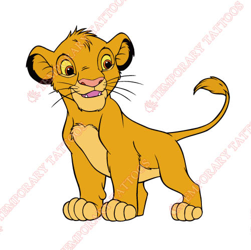 The Lion King Customize Temporary Tattoos Stickers NO.933